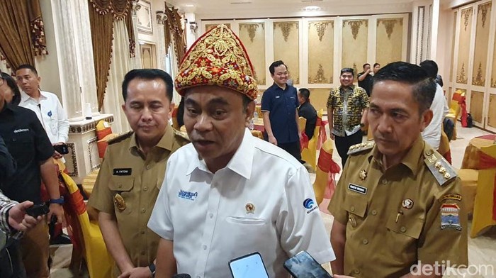 Menteri Komunikasi dan Informatika (Menkominfo) RI Budi Arie Setiadi (Welly Jasrial Tanjung/detikcom)