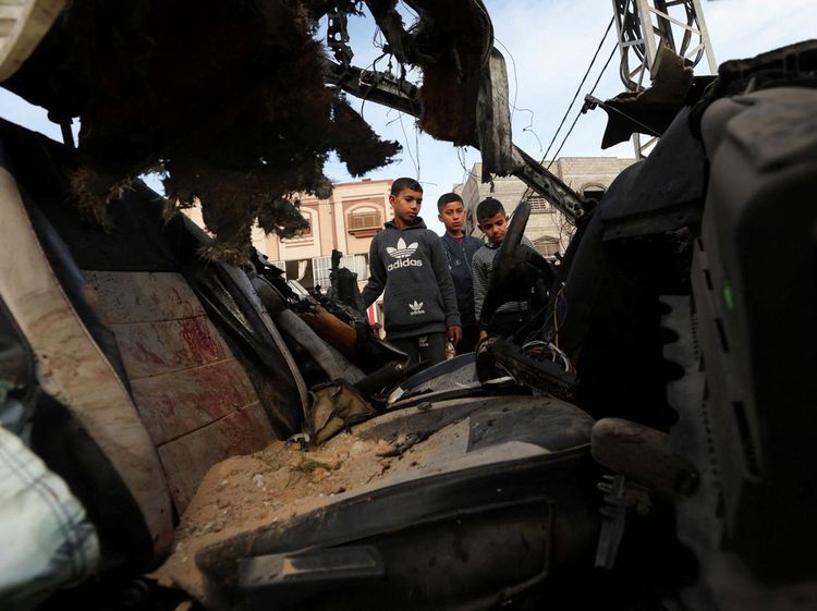 Mobil Dirudal Israel di Gaza, 4 Penumpangnya Tewas