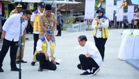 Presiden Jokowi dalam sambutannya mengatakan, ruas jalan Muntilan-Keningar sepanjang 11,9 km merupakan ruas jalan yang penting sebagai akses evakuasi warga di sekitar Gunung Merapi ketika terjadi erupsi.