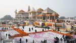 Penampakan Kuil Kontroversial yang Siap Diresmikan India