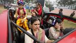 Potret Deretan Mobil Klasik Siap Bersaing di Reli Tahunan India