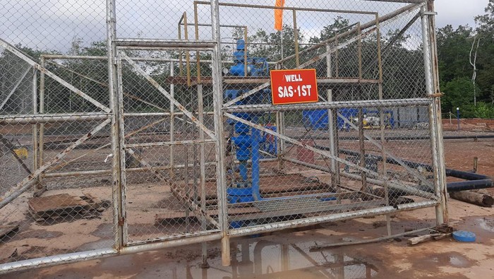 Produksi minyak dan gas bumi (migas) Sumur Sungai Anggur Selatan-1 (SAS-1) di Wilayah Kerja Belida, Kabupaten Muara Enim, Provinsi Sumatera Selatan mencapai lebih dari 2.800 BOEPD.