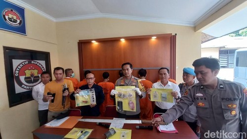 Polres Buleleng merilis pengungkapan kasus narkoba, Senin (22/1/2024).