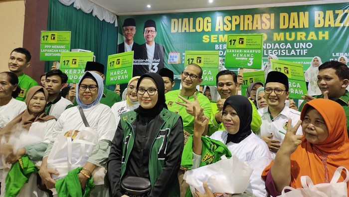 Sandiaga Uno kampanye di Lebak, Banten