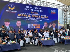 Teriakan Anies Presiden Menggema di Kampanye Akbar NasDem di Lombok