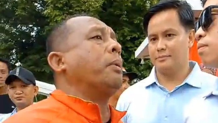 Tangkapan layar video viral Relawan BePro dicegat di Pasar Bersehati, Manado.