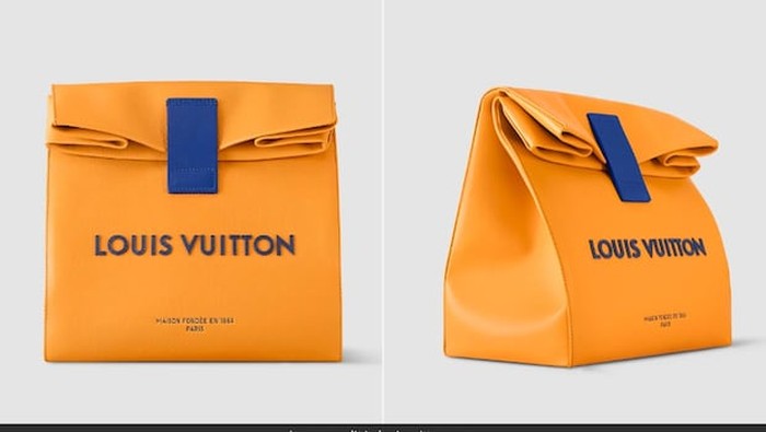 Tas Luois Vuitton terinspirasi dari bungkusan sandwich