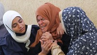 Konflik tersebut telah menciptakan bencana kemanusiaan bagi 2,4 juta orang di Gaza  REUTERS/Arafat Barbakh. 