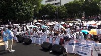 Acara yang dihadiri relawan dari berbagai daerah di Jabodetabek itu didominasi oleh para milenial dan Gen Z.  