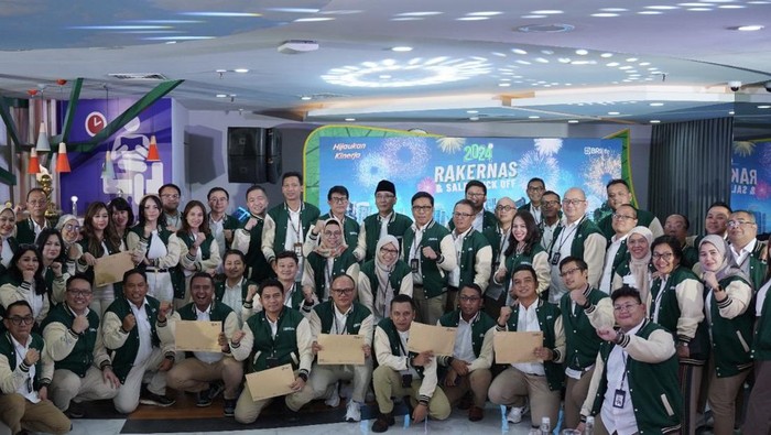BRI Life mendorong seluruh Brilifers Tangguh di BRI Life memetik Pelajaran dari tahun 2023. Hal itu disampaikan lewat Rakernas bertema Hijaukan Kinerja 2024.