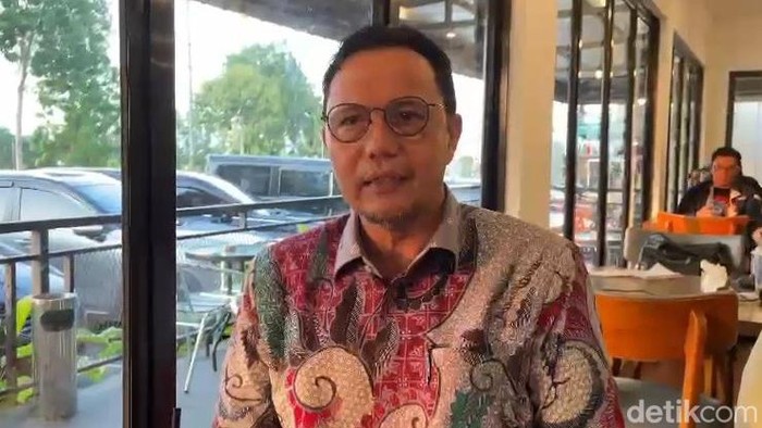 Calon DPD RI sekaligus anggota DPD RI periode 2019-2024 dapil Kepri, Ria Saptarika. (Alamudin Hamapu/detikSumut)