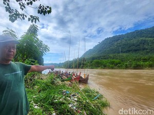2 Tamu Tak Diundang Hantui Warga di Bantaran Sungai Cimandiri Sukabumi