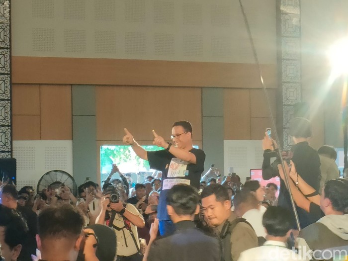 Desak Anies di Jogja, 23 Januari 2024. (Dwi Rahmawati/detikcom)