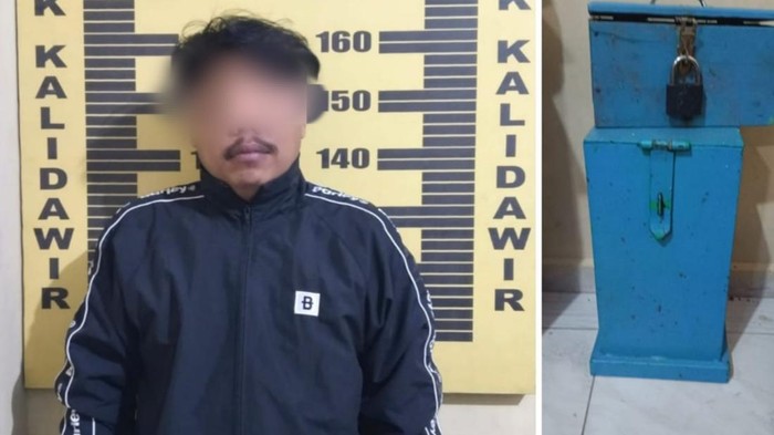 DH, pemuda asal Blitar pelaku pencurian kotak amal di Tulungagung
