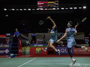 Fajar/Rian Segel 16 Besar Indonesia Masters 2024