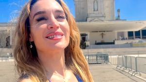 8 Foto Komedian Cantik Pacar Presiden Argentina, Disebut Ibu Negara Tak Resmi