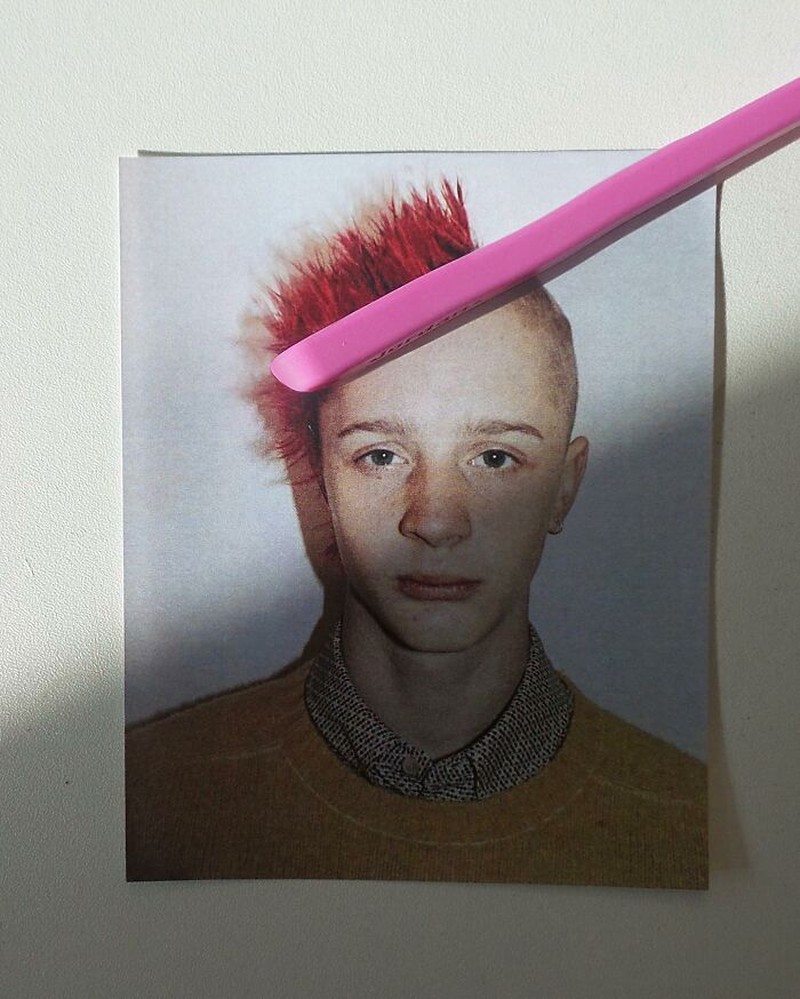 Foto perpaduan dua objek menipu mata