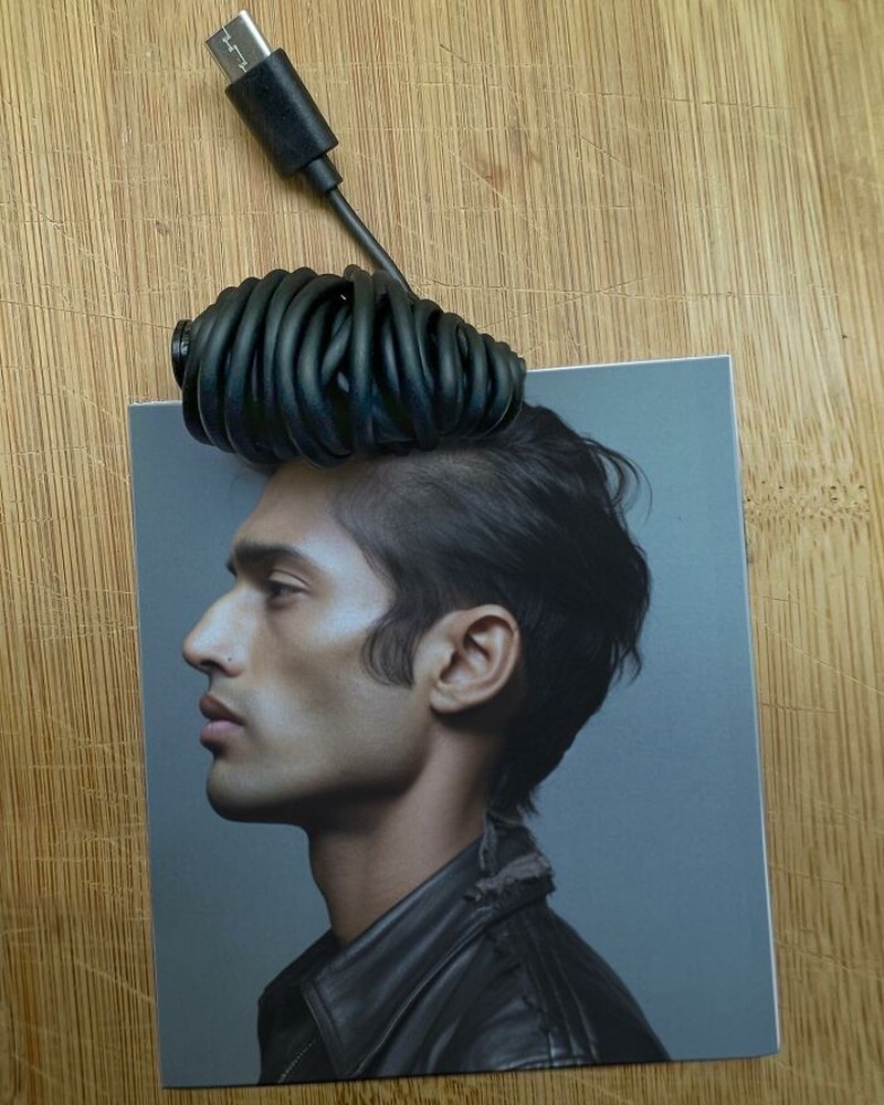 Foto perpaduan dua objek menipu mata