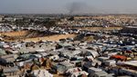 Foto Udara Kamp Pengungsian Rafah