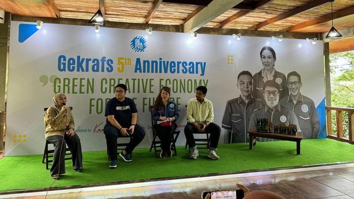 Gekrafs Rayakan HUT ke-5, Angkat Tema Ekonomi Kreatif Hijau Untuk Masa Depan