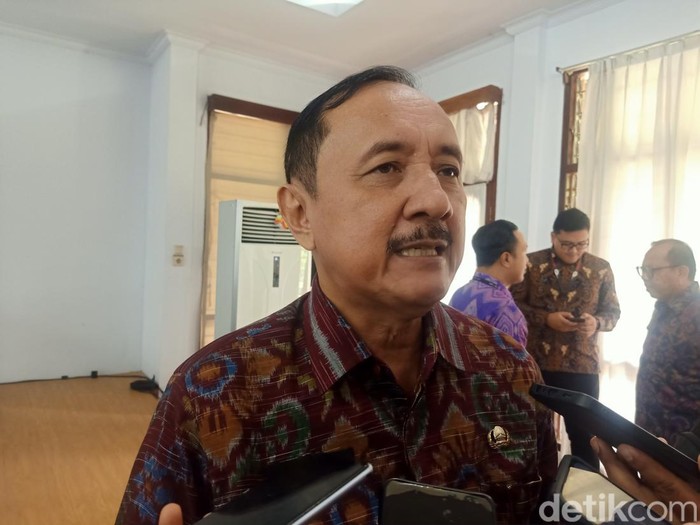 Kadispar Provinsi Bali Tjok Bagus Pemayun saat ditemui di kantor Dinas Pariwisata Provinsi Bali, Selasa (23/1/2024).