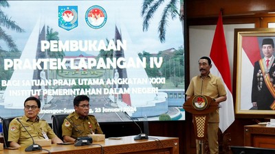 Rektor IPDN Lepas Ratusan Praja Praktik Lapangan