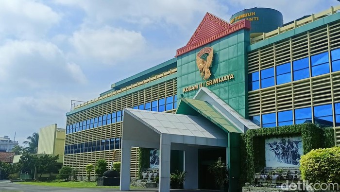 Kantor Kodam II Sriwijaya di Palembang