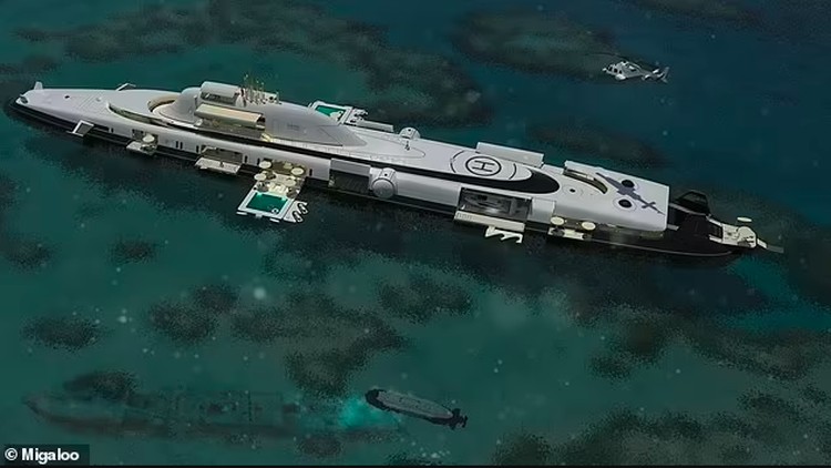 Kapal selam mewah Migaloo M5