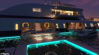 Target kami adalah miliarder visioner dengan atau tanpa pengalaman superyacht yang ingin merasakan pengalaman dan petualangan luar biasa yang eksklusif tanpa mengesampingkan keselamatan, kata CEO Migaloo, Christian Gumpold, dikutip dari Daily Mail. Foto: Migaloo