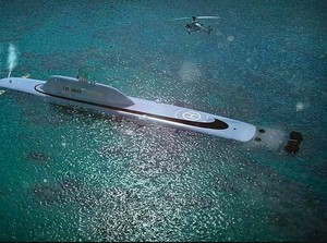 Kapal Selam Super Mewah, Punya Kolam Renang Hingga Bioskop