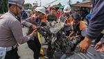 5 Kendaraan Kecelakaan Beruntun di Puncak Bogor, Begini Kondisinya