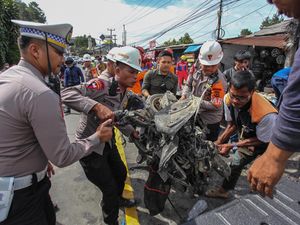 5 Fakta Tabrakan Beruntun 9 Kendaraan di Puncak hingga 17 Orang Luka
