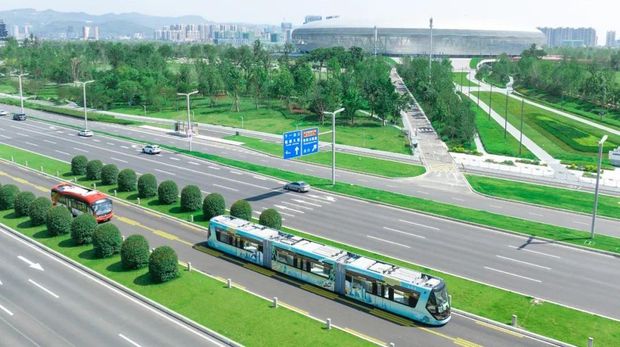 Kereta Tanpa Rel China. (CRRC)