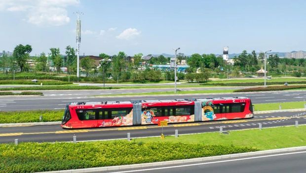 Kereta Tanpa Rel China. (CRRC)