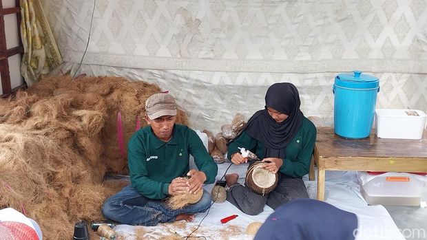 kokedama kota batu dikespor ke Jepang
