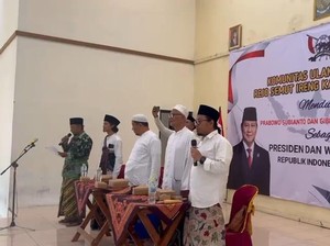Komunitas Ulama Kampung di Klaten Deklarasi Dukung Prabowo-Gibran
