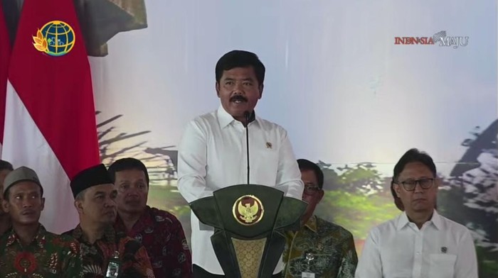 Menteri ATR/BPN Hadi Tjahjanto/Tangkapan layar/YouTube Kementerian ATR/BPN