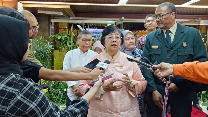 Menteri LHK Siti Nurbaya (Annisa/detikcom)
