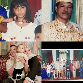 pasangan beda usia 38 tahun, Renata Fadhea dan Misdartono. Kisahnya viral di TikTok