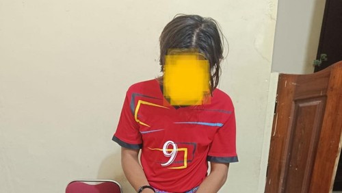 MW (21), pengedar sabu ditangkap Satres Narkoba Polres Bima, NTB.