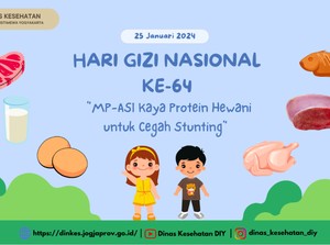 Hari Gizi Nasional Diperingati Setiap 25 Januari, Kenali Tema Tahun Ini Yuk!