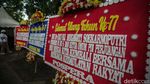 Ragam Karangan Bunga Ulang Tahun Hiasi Kediaman Megawati