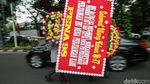 Ragam Karangan Bunga Ulang Tahun Hiasi Kediaman Megawati