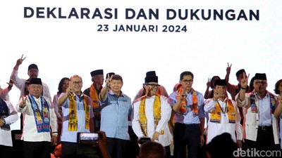 Relawan Betawi Deklarasi Dukung Prabowo-Gibran