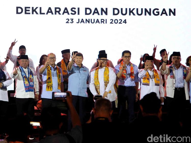 Relawan Betawi Deklarasi Dukung Prabowo-Gibran