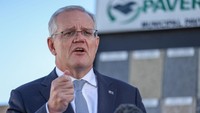 Morrison yang merupakan politisi veteran Australia ini meninggalkan dunia politik setelah 16 tahun berkiprah di parlemen Australia. Asanka Ratnayake/Getty Images.
