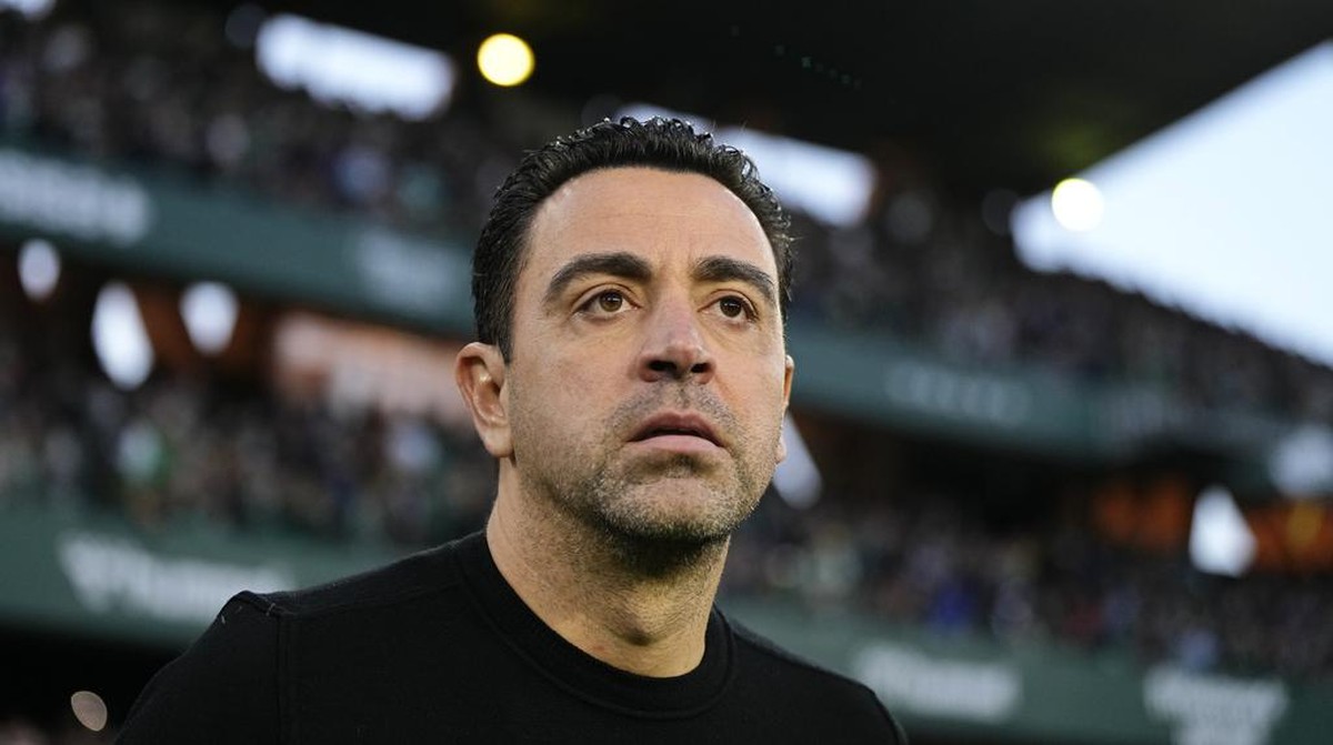 Pelatih Barcelona, Xavi Hernandez. (Foto: AP/Jose Breton)