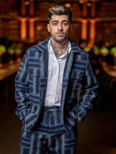 Zayn Malik at Kenzo Mens Fall 2024 as part of Paris Mens Fashion Week held at Bibliothèque Nationale on January 19, 2024 in Paris, France. (Photo by Swan Gallet/WWD via Getty Images)