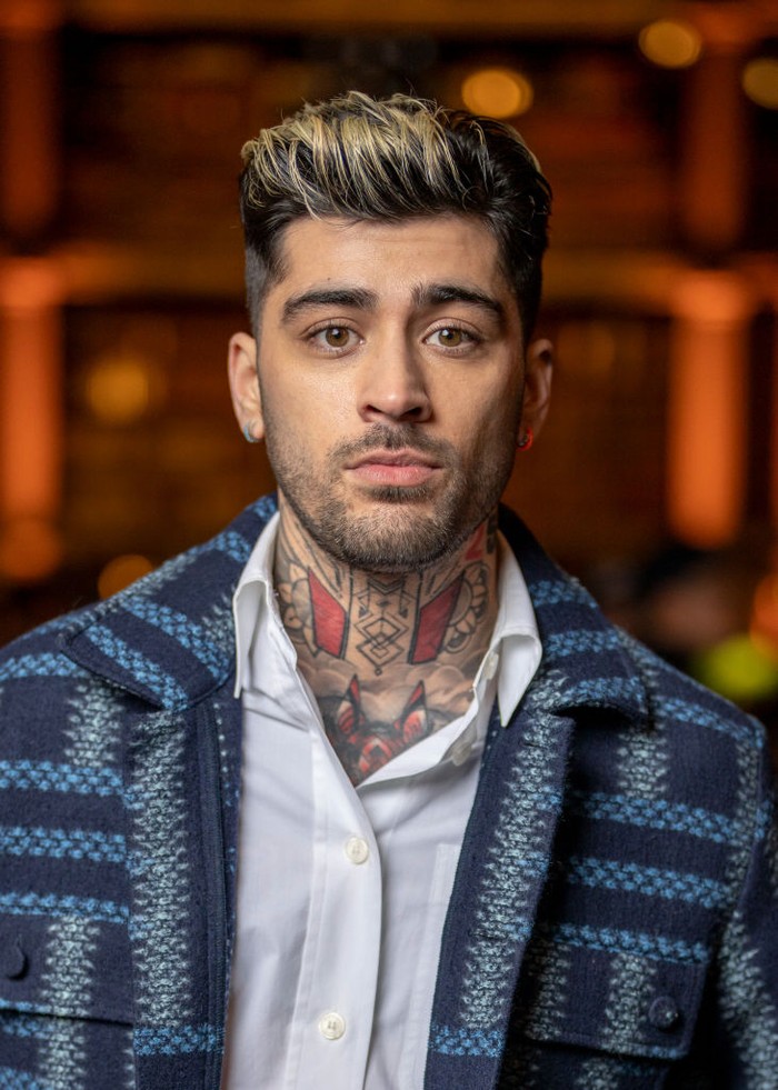 Zayn Malik di Paris Fashion Week Zayn Malik at Kenzo Mens Fall 2024 as part of Paris Mens Fashion Week held at Bibliothèque Nationale on January 19, 2024 in Paris, France. (Photo by Swan Gallet/WWD via Getty Images)