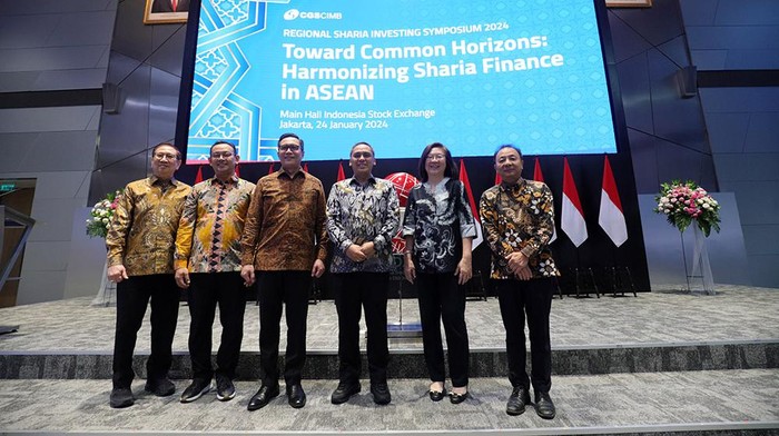 CGS-CIMB Sekuritas Indonesia menggelar Regional Sharia Investing Symposium 2024. Acara itu dihadiri pembicara ahli dari 3 negara Indonesia, Malaysia, dan Singapura.